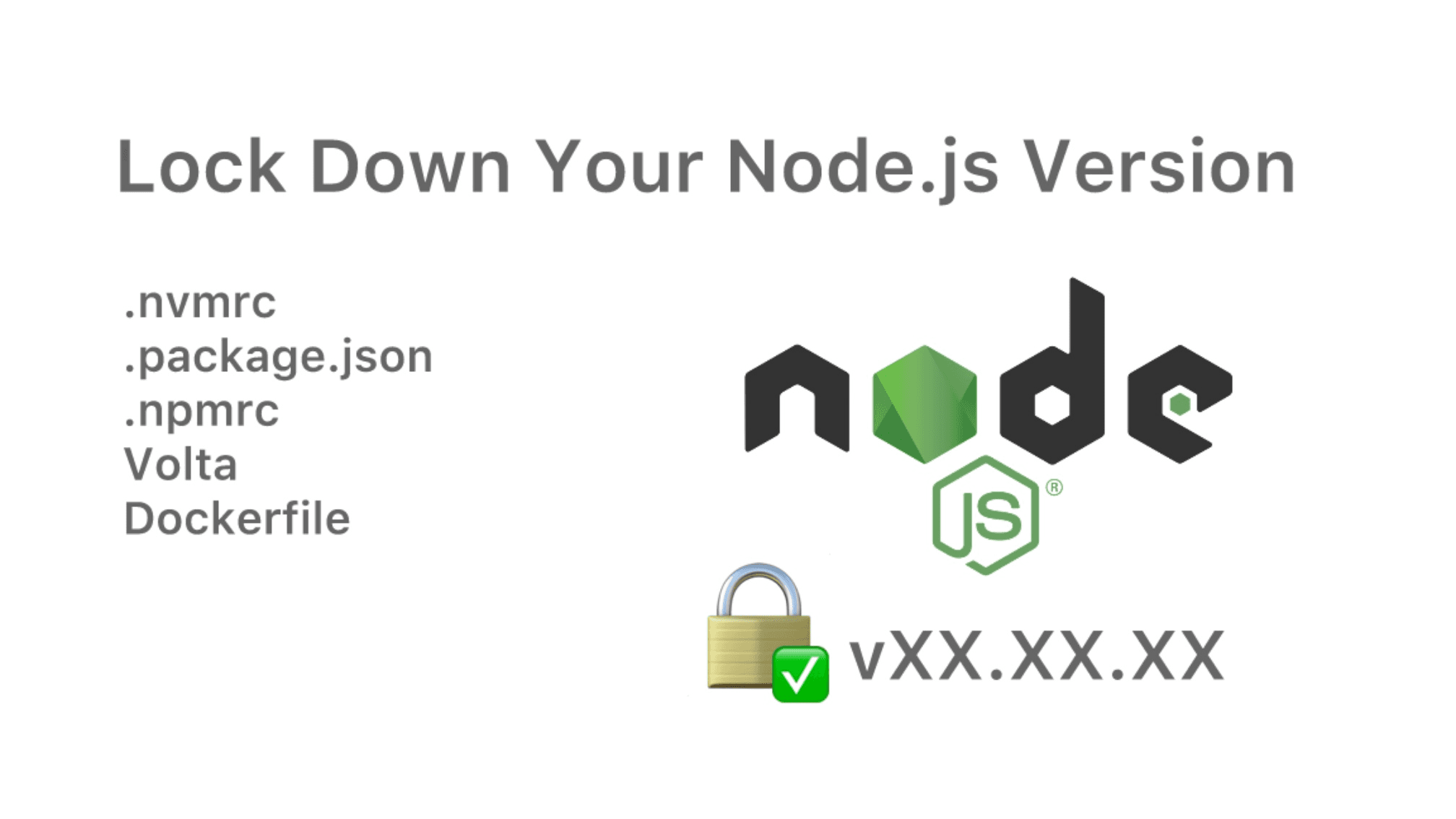 Lock Down Your Node.js Version: Prevent Breaking Changes Across Devices